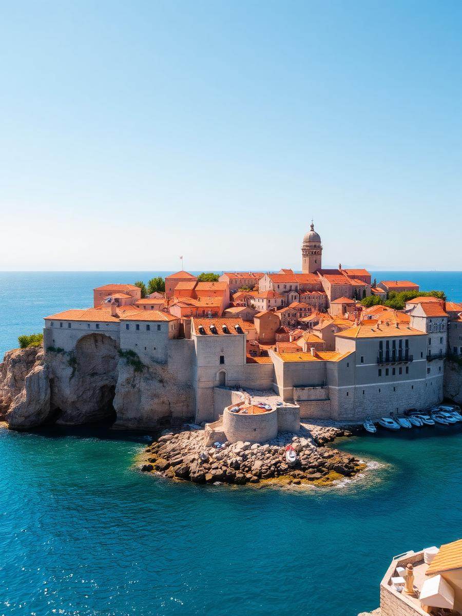 Dubrovnik ved kysten – Blåtur destinasjon